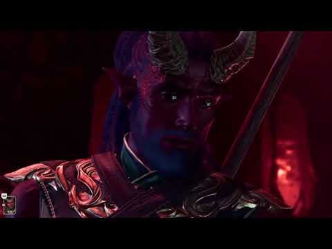 Let's Play Baldur's Gate 3 [Tiefling Sorcerer] Part 1 - Mind Flayer's Baby Factory Escape