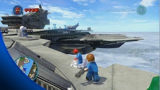 All Gold Bricks - S.H.I.E.L.D Helicarrier - LEGO Marvel Super Heroes