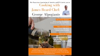 Cooking with Chef George Alpogianis