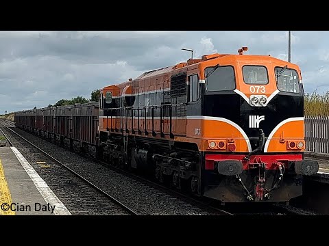 Irish Rail 071 Class Loco 073 + Tara Mines - Gormanston and Skerries (4/7/23)