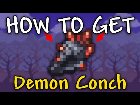 How to Get Demon Conch in Terraria | How to get Demon Conch