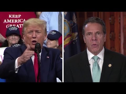 New York President Donald Trump & Governor Andrew Cuomo Meeting