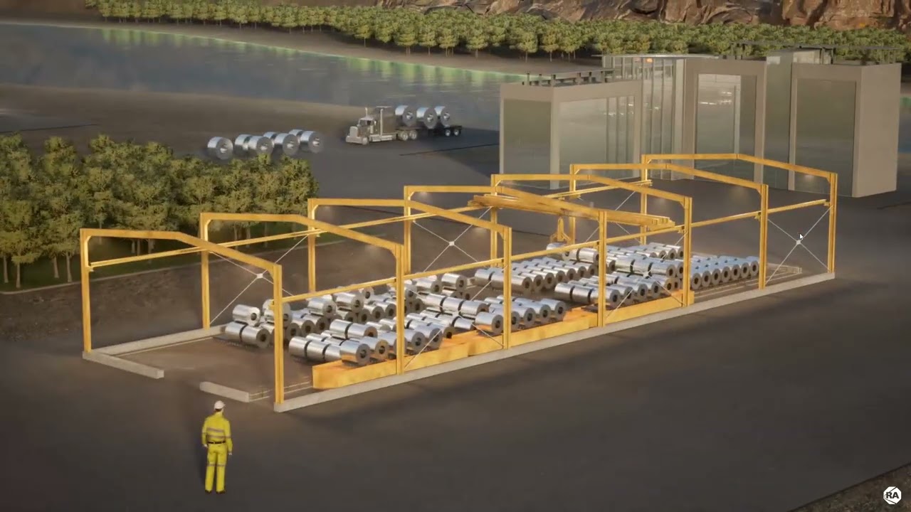 Solutions for Steel Metals 3D Animation and Interactive