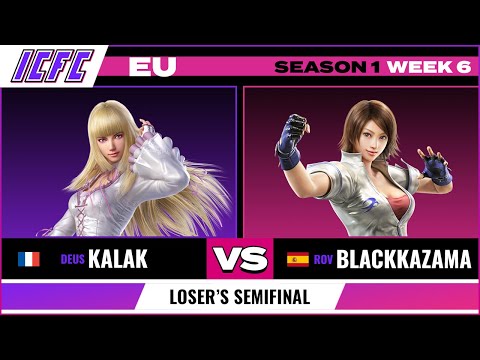 DEUS Kalak (Lili) vs ROB Blackkazama (Asuka) - ICFC EU: Season 1 Week 6 - Loser's Semifinal