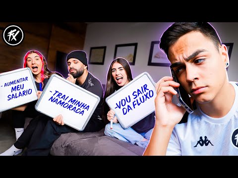 RAJAH VAI SER MÃE!? NOBRU E FREITAS!? TRETAS NO FLUXO