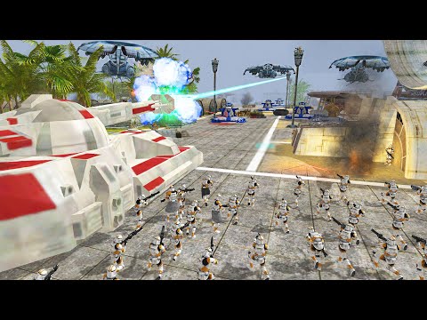 Can the Clone Trooper Army Siege the Droid AIRBASE!?