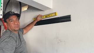 Review and build Lowes Kobalt K-rail bike rack and storage system.