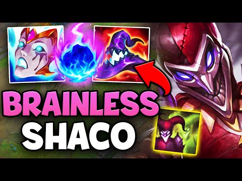 TURN OFF YOUR BRAIN WITH THIS ANNOYING SHACO BUILD (BOXES EVERYWHERE)