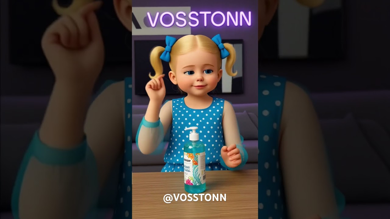 Gabby Gabby🧴 How to use liquid soap? 🧼😂🥰👧👧