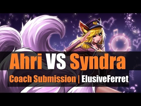 Alninio ►Ahri VS Syndra | Gold 3 [Patch 7.1] | Coach Submission for ElusiveFerret