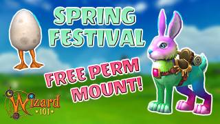 Wizard101 Spring Festival: Everything You Can Do for FREE!