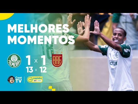 HIGHLIGHTS: PALMEIRAS 1(13) X 1(12) FLAMENGO-SP | COPINHA 2026 | THIRD PHASE