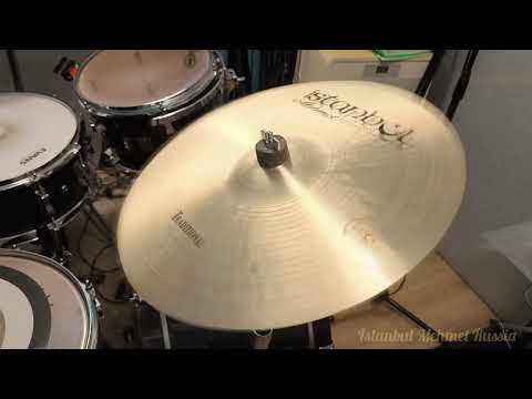 Istanbul Mehmet Traditional Thin Crash 16" sound demo!