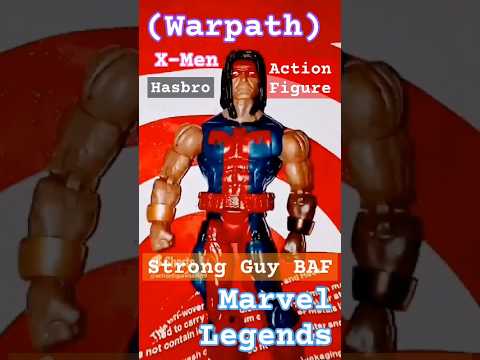 👉🏼 🌜 (Warpath) | Marvel Legends | Strong Guy BAF | Action Figure | X-Men | Hasbro