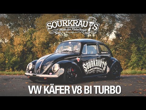 700PS V8 BiTurbo VW Käfer / Sourkrauts / (engl.sub) - 00:09:26