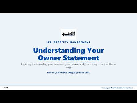 How to Read Your Owner Statement: A Simple Guide for Rental Property Owners