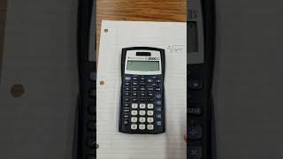 Finding the cube root of a number on a calculator