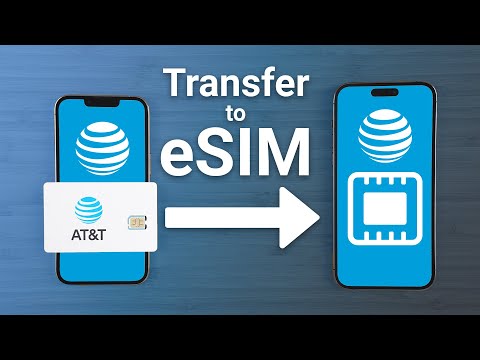 How to Transfer AT&T Physical SIM to eSIM (iPhone 14 and iPhone 14 Pro)