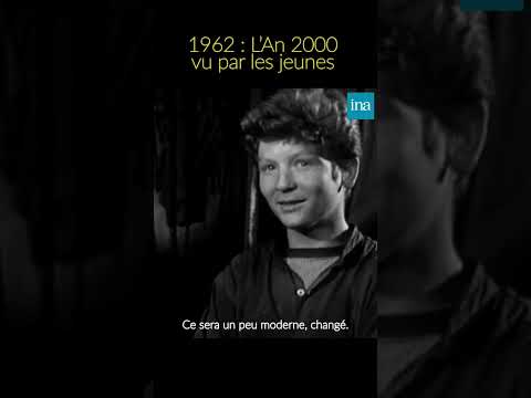 The year 2000 seen by young people from 1962 😮 #ina #shorts