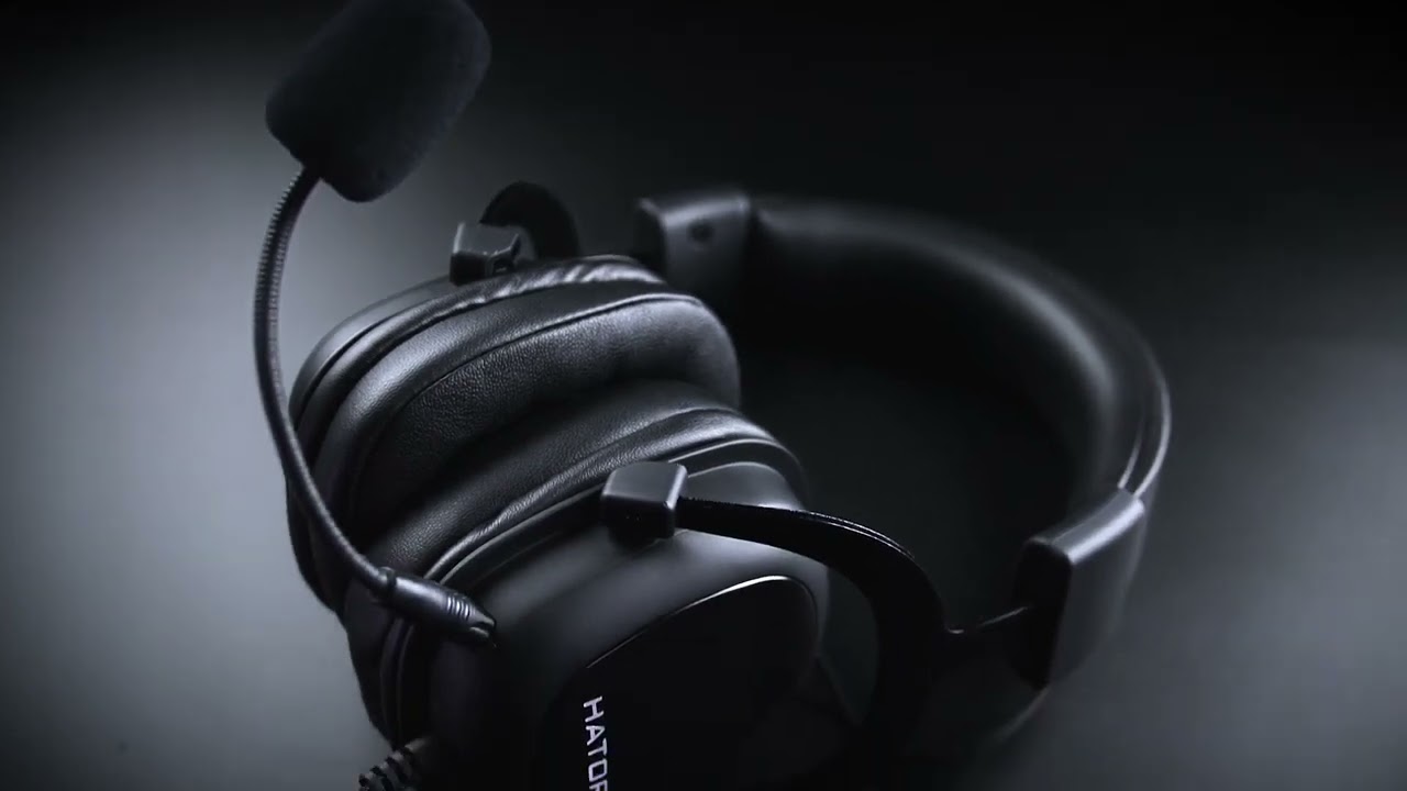Гарнитура игровая HATOR Hypergang EVO (Black) HTA-810 video preview