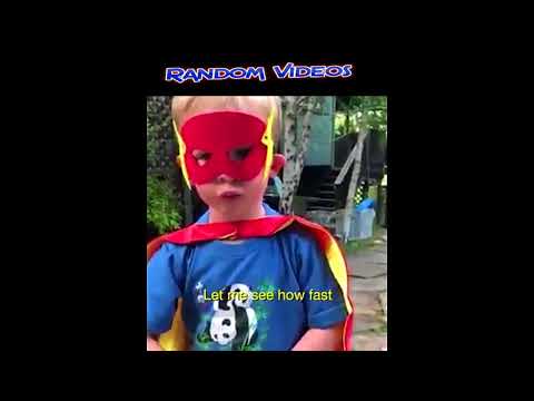 The Flash Kid Falls (The Video Is Back!)