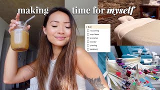 self care vlog | getting my life together, appointments & reset routine