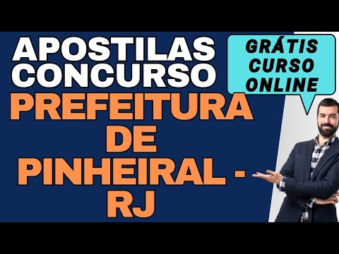 Baixar Apostila Concurso Prefeitura de Pinheiral - RJ Grátis Curso Online