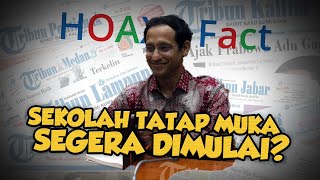 Hoax or Fact: Sekolah Tatap Muka Kembali Dibuka Per Januari 2021? Ini Faktanya