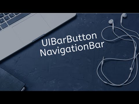How to add  UIBarButtons to a navigation bar in swift IOS