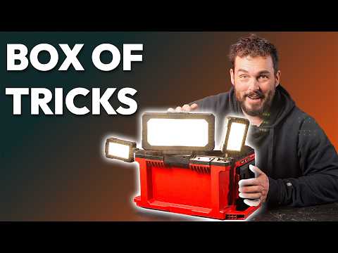 More than just a light? | Milwaukee 18V PACKOUT Area Light Review