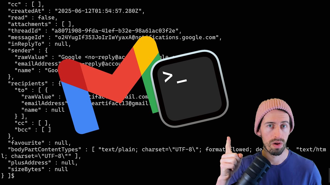 Send and receive Gmail from a terminal thumbnail