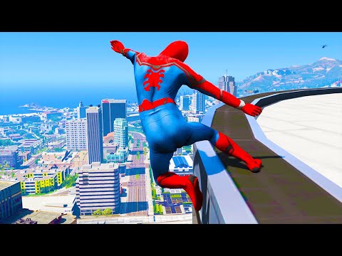 GTA 5 Falling off Highest Buildings #26 - GTA 5 Funny Moments & Fails ,Gameplay