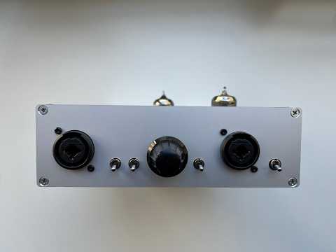 Tube Microphone Preamp by Pete Millett with Lundahl LL7903 and ECC88 image 12