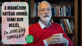 A magnézium hatásai amiről senki sem beszél, Dr. Jánossy Tamással / Teljes videó