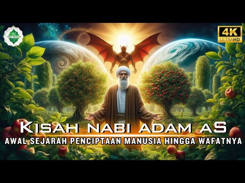 Kisah Nabi Adam AS‼️ Dari Penciptaan Hingga Wafat, Awal Sejarah Manusia.