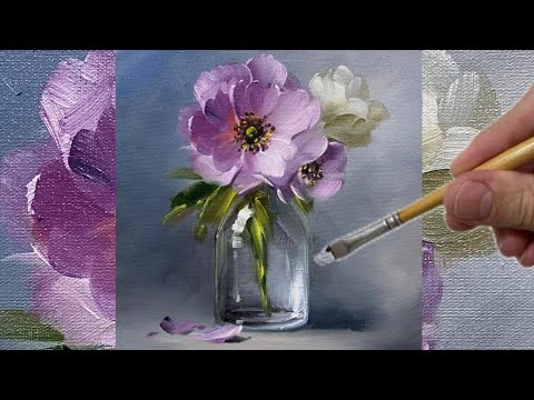THIS PAINTING WILL MAKE YOUR HEART HAPPY / STEP BY STEP PAINTING FOR BEGINNERS AND ADVANCED