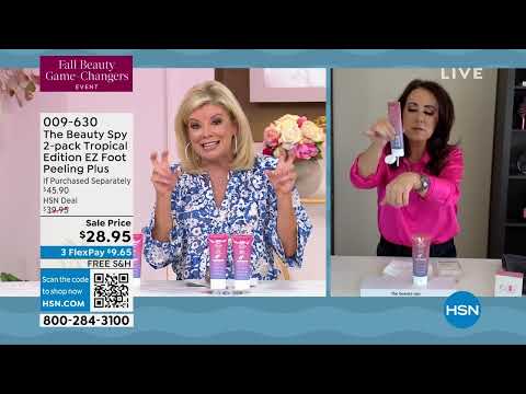 The Beauty Spy 2pack Tropical Edition EZ Foot Peeling Pl...