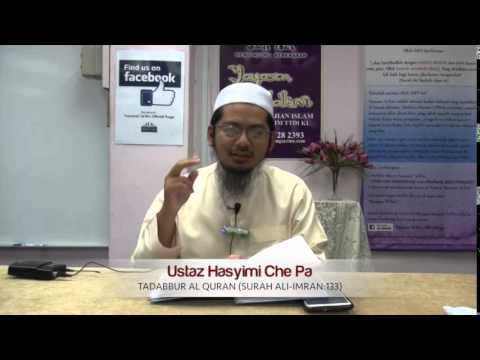 Yayasan Ta&amp;#39;lim: Tadabbur Al Quran (Surah Ali Imran:133) [23-05-14]