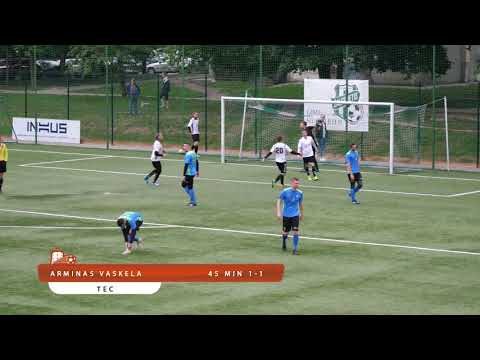 FK TEC 5:2 Top Kickers, SFL ERGO A Divizionas, 2019-05-26 Senvagės stadionas
