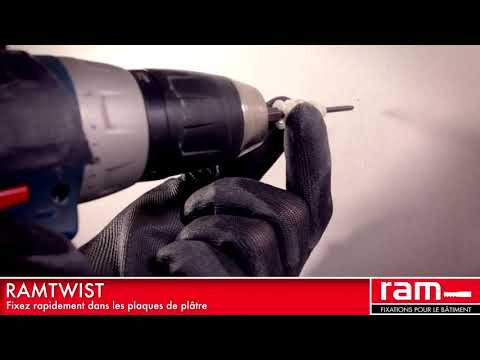 Chevilles autoforeuses - 13x28,5 mm - Ramtwist RAM