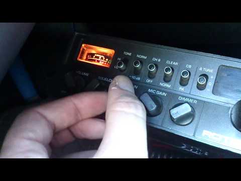 Cb radio rotel rvc 240 in the car