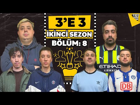 FARELER GEMİYİ TERK ETTİ! | CİHAT AKBEL & @Batuhanfurkan.5 | 3'e 3 | YARIŞMA SEZON 2 #8