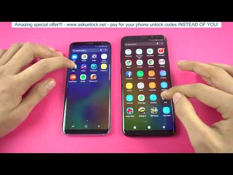 Samsung Galaxy S8 Android 8.0 Oreo vs 7.0 Nougat - Speed Test!
