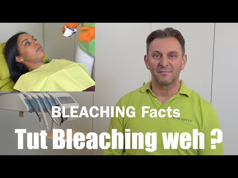 Tut Bleaching weh? Fachmann und Testpersonen nach der Behandlung