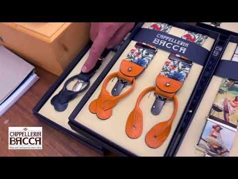 Le bretelle della Cappelleria Bacca