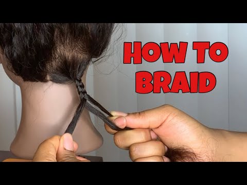 How To Braid For Beginners | 3 Strand Braid