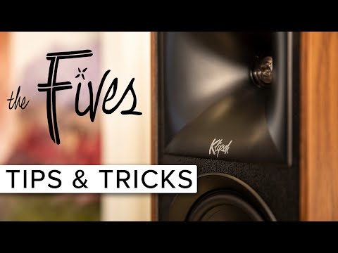 Klipsch The Fives Powered Speakers | Tips & Tricks