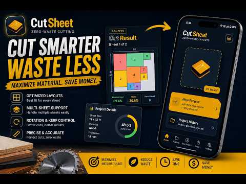 CutSheet: Material Optimizer video thumbnail