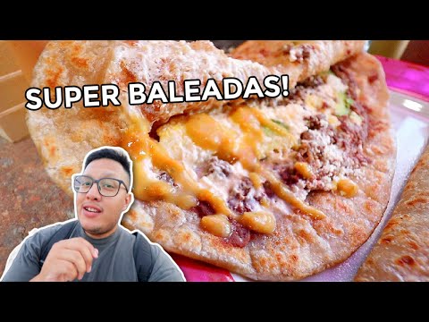 SUPER BALEADAS HONDUREÑAS 🇭🇳 | Comida Ktracho | Traditional Honduran Dish! 😋