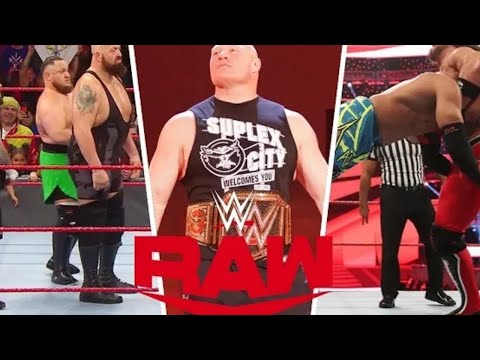WWE Raw Highlights 6th January 2020 HD   WWE Raw Highlights06/01/20